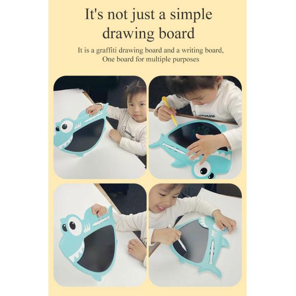 Age Range 2 to 4 Years Educational and Reusable LCD Writing Tablet for Preschoolers