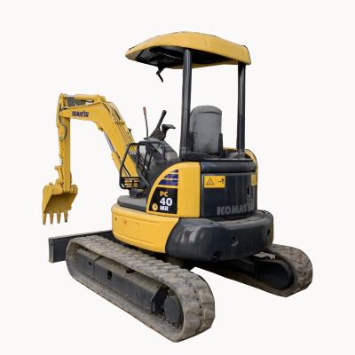 Original Hydraulic Cylinder Used Komatsu PC40MR Mini Excavator with 0.16m3 Bucket Capacity
