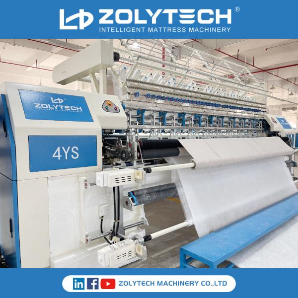 La maquinaria de fabricación ZOLYTECH de la ropa automatizó la máquina que acolchaba