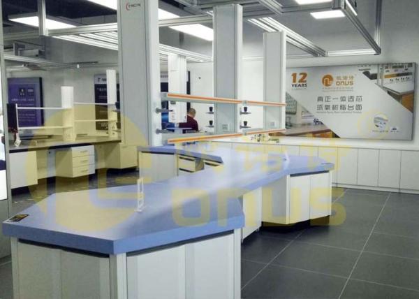 Anti Fouling Laboratory Worktops Epoxy Resin Countertop For Science Research Construction
