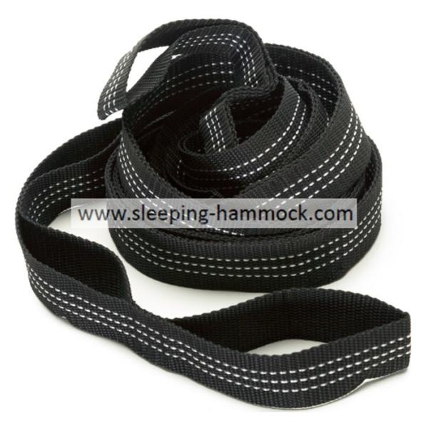 Nylon Ultralight Suspension Adjustable Camping Hammock Tree Straps Multi Loop