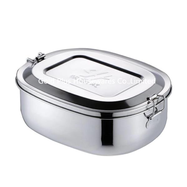 17cm Multifunction workers food container with handle 304 stainless steel students keep food hot bento lunch box