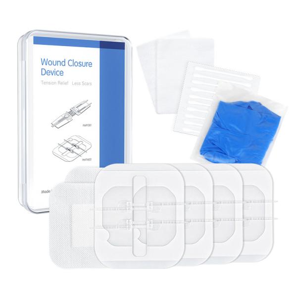 Dispositif de fermeture de plaie de bandages en tissu flexible 2 / 4 / 6PCS