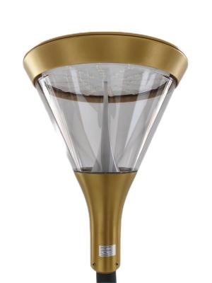 SKY Series Golden LED Garden Light Fixtures 35W-85W 5 Year Warranty Die-casting Aluminum