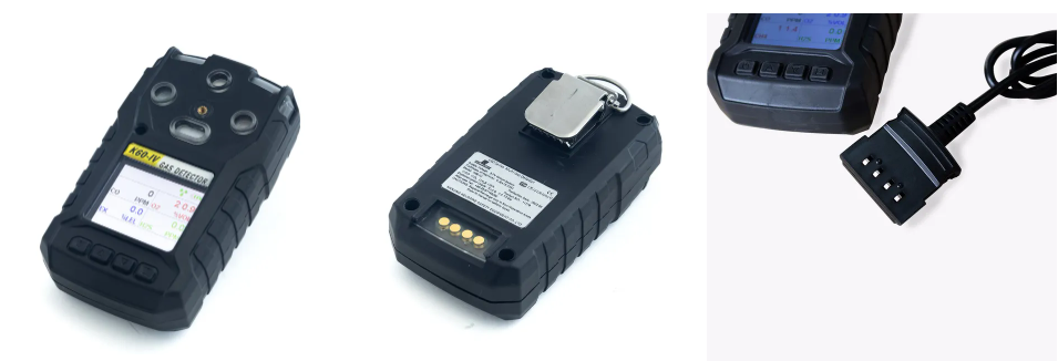 Portable Multi Gas Analyzer with Rechargeable Lithium Battery IP67 and Exdib IIC T3 for Industrial Safety