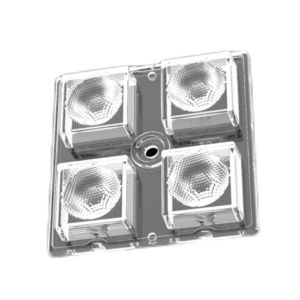 Свет потока объектива СИД ROSH 50x50MM, объектив прожектора сопротивления царапи