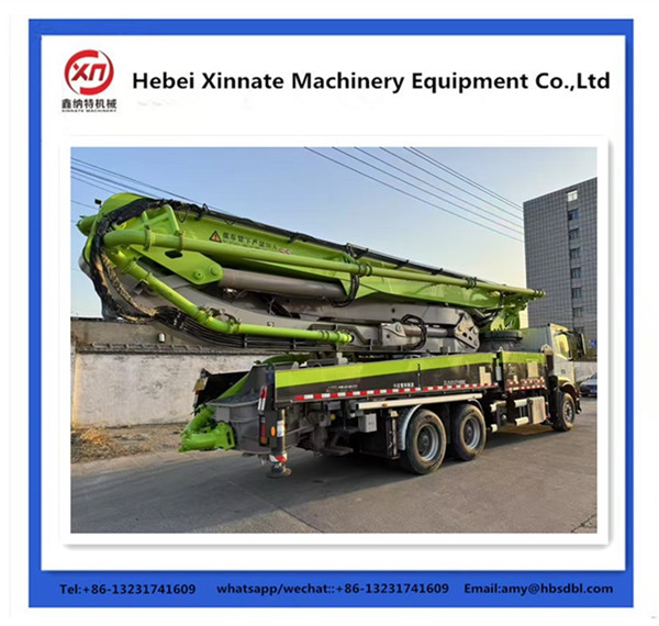 Zoomline 2021 Year 50m Used Concrete Pump Truck/Zoomline Second Hand Mixer Truck Machine