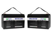 12 lithium 120Ah Li Ion Battery Solar System portatif de volt LiFePO4