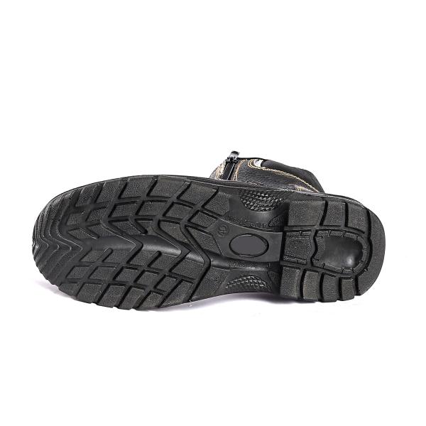 ODM Steel Plate LOGO Boots with Heat Resistant Function Breathable Mesh Lining Safety Shoes