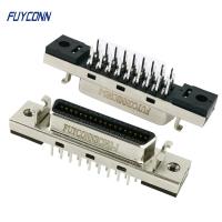 Mini conector reto do Pin SCSI do PWB 36 do conector de fita MDR de D com Fixness