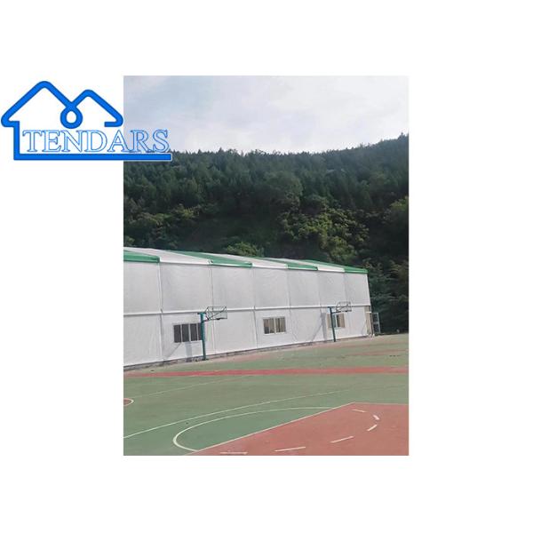 Reinforced Steel 10x10m Sports Hall Tent Fire-Retardant Cover Column Free for Multi-Sport Facility
