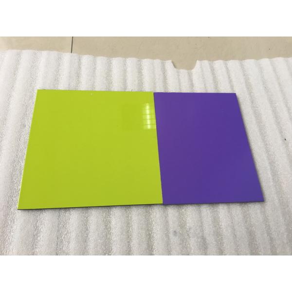 PVDF Paint Decorative Aluminum Sheet Panels Shockproof For Billboard / Advertising