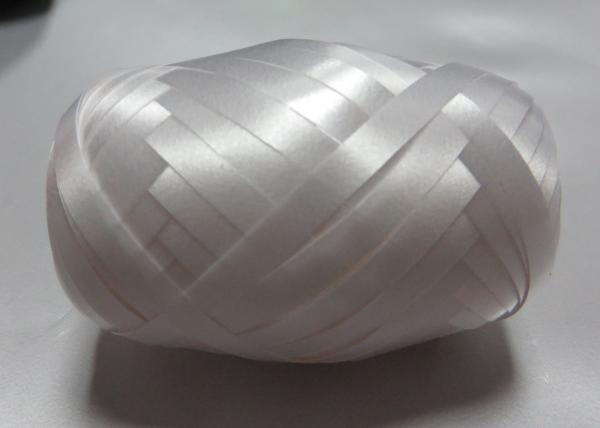 OEM Solid plain balloon Curling Ribbon Egg , Flower Star Pattern polypropylene ribbon