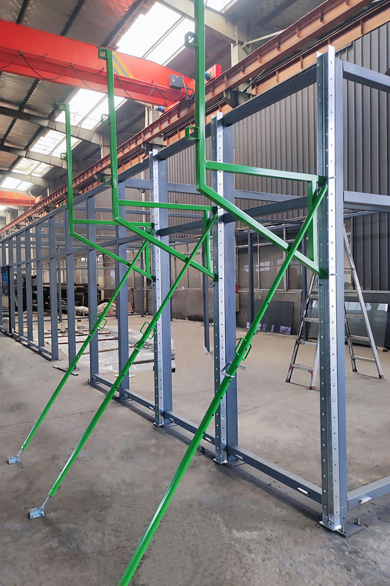 Покрашенные леса ICF с плазмой режа для строительных проектов