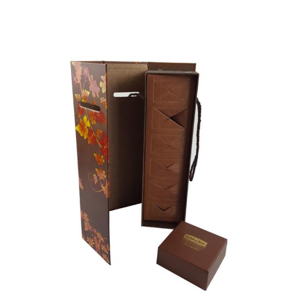 CMYK Printing Logo Gold Hot Stamping Customized Rigid Cardboard Material