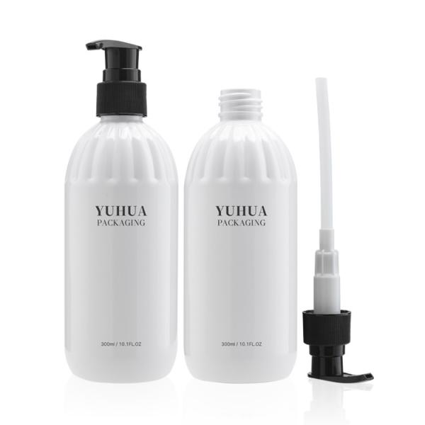 Skincare Packaging Plastic Spray Bottle 300ml Round Screen Printing