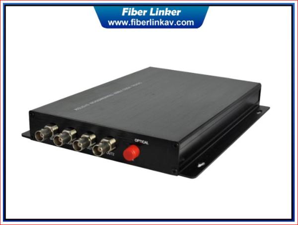 1-ch Bidirectional SDI Extender with Loop Out over Fiber Optic Cable