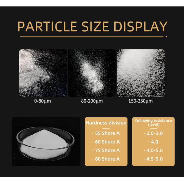 DTF TPU горячие плавят слипчивый полиуретан порошка для передачи тепла