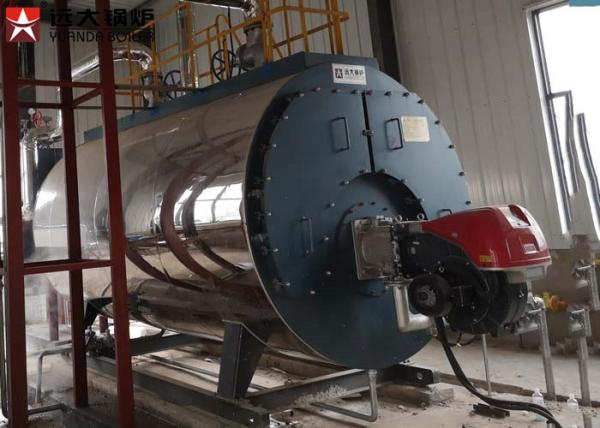 Oil Fired Steam Boiler / Diesel Steam Boiler 200 Kg 500Kg Hr For Food Industry