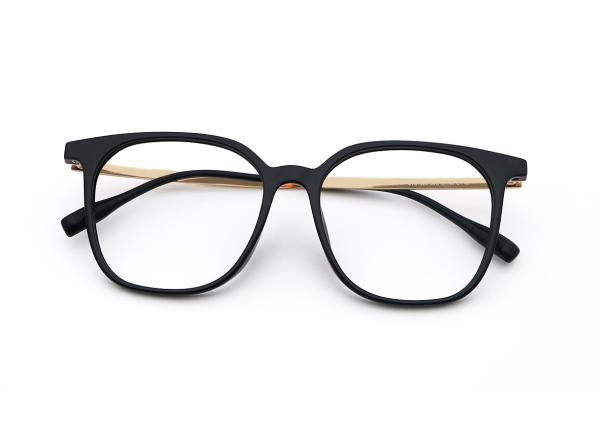 Unisex Youth Style Square TR+Beta Titanium Eyeglasses ZTO 1024