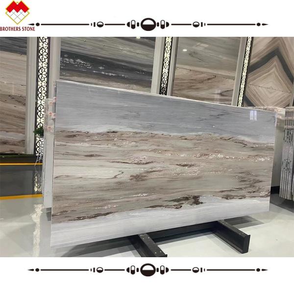 Middle East Market Modern Design Luxury Blue Bell Palissandro Bluette Marble Slabs