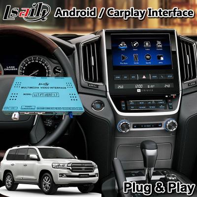 Relação video dos multimédios de Lsailt Android para o Toyota Land Cruiser 200 VX VX-R VXR V8 LC200 2016-2021