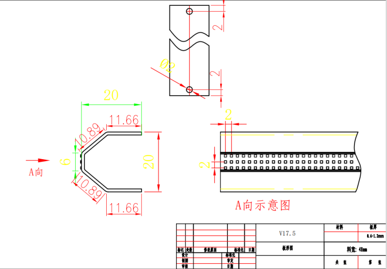 High Precision 0.6-1.2mm V Profile Roll Forming Machine Thickness 0-12m/min Speed Galvanized Steel