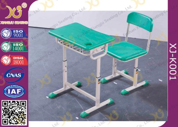 Durable Kid’s School Desk And Chair PE Seat And Back Comfortable
