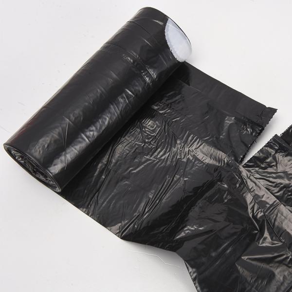 HDPE/LDPE 13 Gallon Biodegradable Garbage Bag on Roll in Beige Color with LLDPE Material