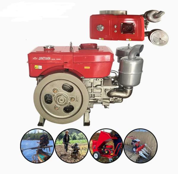 ZS1125 25HP/18.38kw 4 Stroke Single Cylinder Electric Start Water Cooled Diesel Engine
