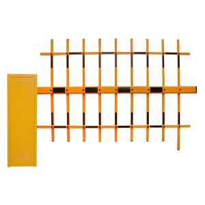 Outdoor Intelligent Traffic Barrier Gate with 6s Speed 4.5m Boom Length and Fencing Arm for Vehicle Control System