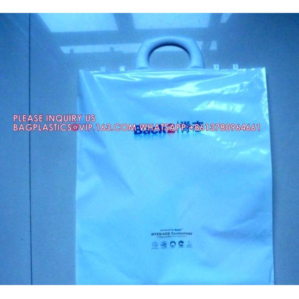 Handle Disposable Bags, Disposable Handle Bags, Sock Hanger Bags, Shopper, Handybags, Hard Handle Plastic Package