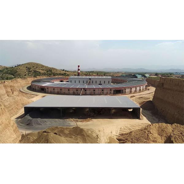 Customizable Automatic Brick Plant For Perforated Bricks With 170m Length