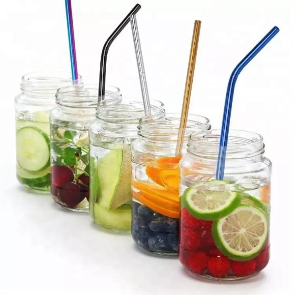 Качество еды 304 Eco дружелюбное/316 солом нержавеющей стали установило для выпивая напитка