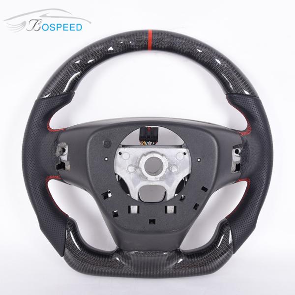 2022 OEM Custom Cadillac Xt5 Steering Wheel Leather Sports Red Stripe 350mm