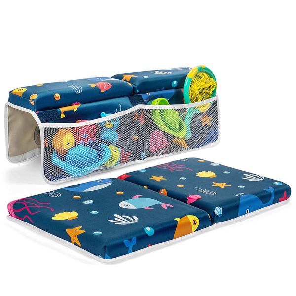 Custom Baby Bath Kneeler Elbow Rest - Thick Padded Kneeling Mat For Baby Tub Bathing