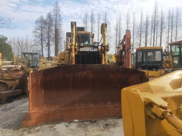                  Used 100% Original Japan Cat Bulldozer D7r with Ripper, Secondhand Caterpillar 28 Ton Crawler Tractor D7r for Sale             
