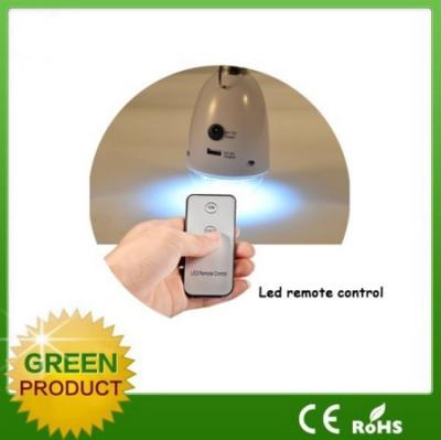 2W / 6V solar camping led light, indoor and outdoor use portable solar led lamp with 5v USB for hot sale