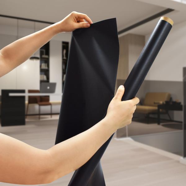 Reusable Double Sides Static Blackboard Sheets Sticks Self Adhesive Free