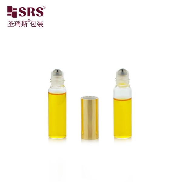 Upgrade Your Essential Oil Routine with Round Perfume Glass Roll On Bottle No Leakage
