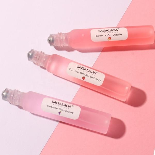 Nail Care Cuticle Revitalizer Oil Repair With Logo Nail Large Pen Bulk Scents for Private Label Strawberry Roller Pens