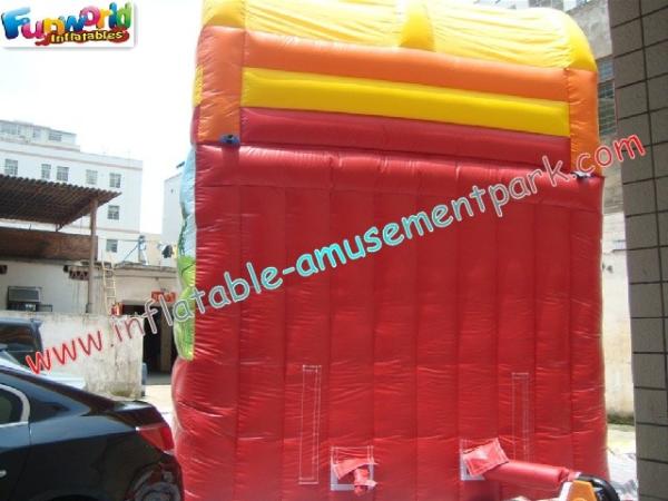Rental Commercial Inflatable Slides With Double Line Slide