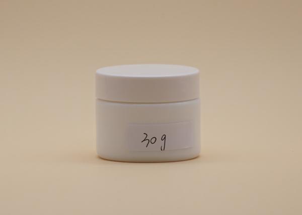 Cylinder Cosmetic Cream Containers , 30g Beauty Cream Jars For Face Care