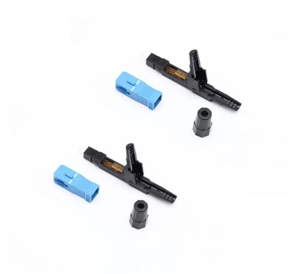 0.25dB 1550nm FTTH Fast Connector Flat Cable SC UPC Connector