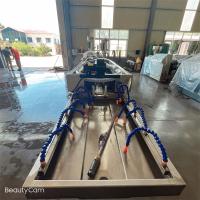 Légère 2-7m/min Machine à tubes ondulés à double paroi PE PVC