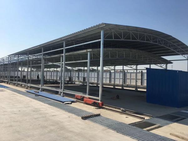 Prefabricated Industrial Sheds Heavy Steel Structure Prefab Warehouse