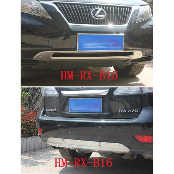 Kit de carrosserie en acier inoxydable Protecteur de pare-chocs pour voiture pour LEXUS RX270/350/450 2009