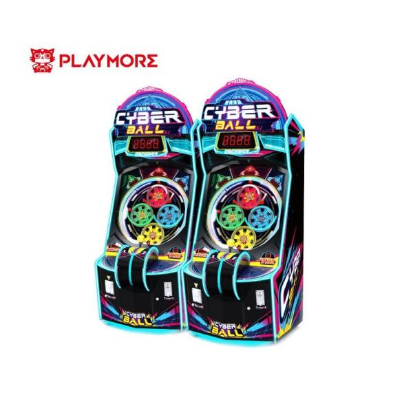 Shooting Cyber Ball One Player Kids Coin Operated Arcade Games For Lease