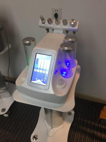 5 handles facial ultrasonic diamond water dermabrasion machine for skin rejuvenation