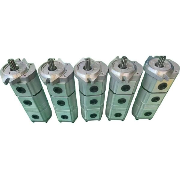 31FT-01300 Triple Hydraulic Gear Pump Construction Machinery Parts